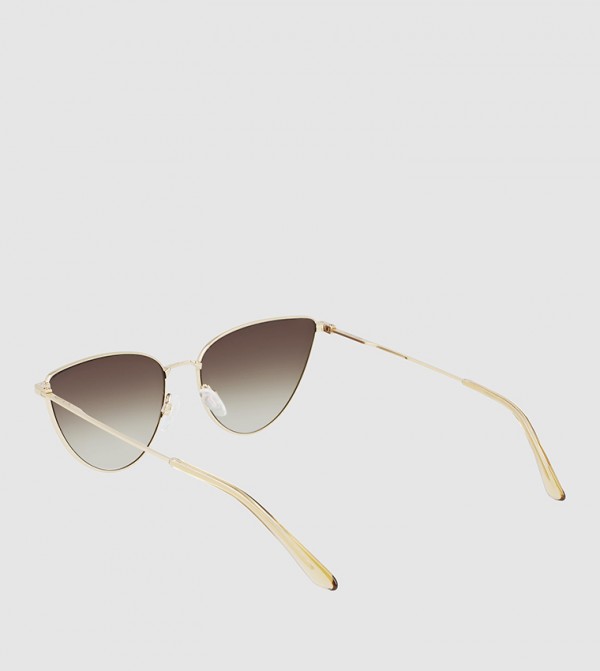 Calvin Klein  - Gold Cat Eye