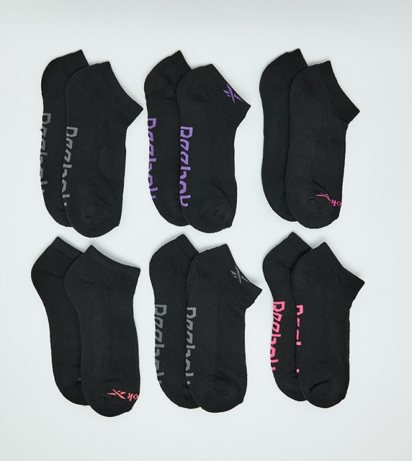 Reebok Reebok - Black Ankle Length Socks