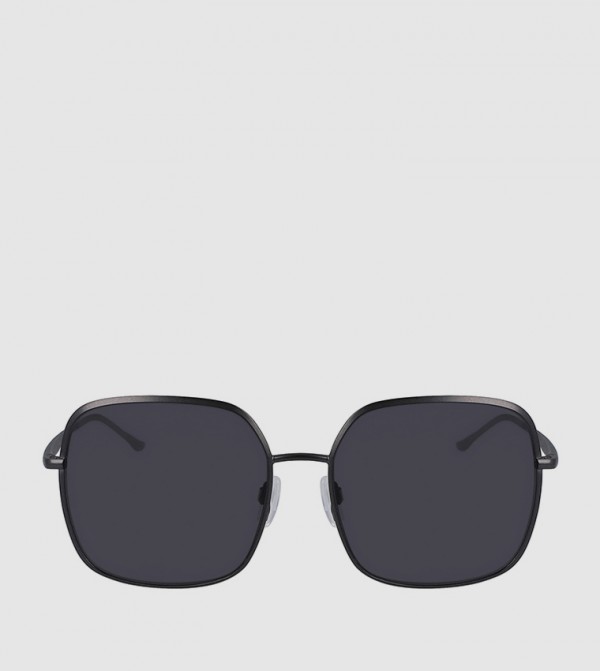 DONNA KARAN DONNA KARAN - Black Square Sunglasses