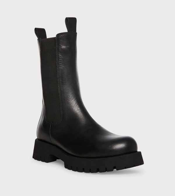 ستيف مادن  أبوات - أسود Chelsea Boots