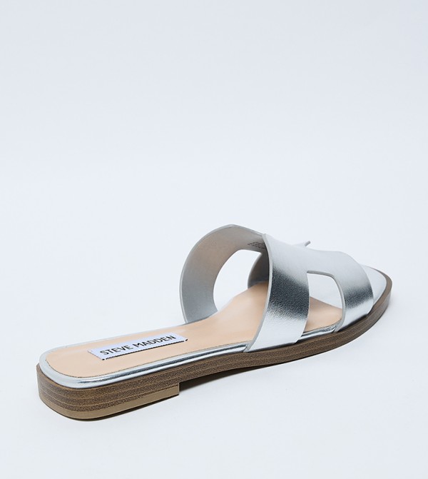 Steve Madden  Shoes - Silver Flat Sandals