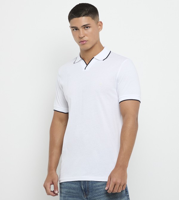 French Connection French Connection - White Polo T-shirts