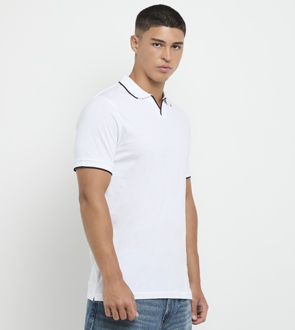 French Connection French Connection - White Polo T-shirts