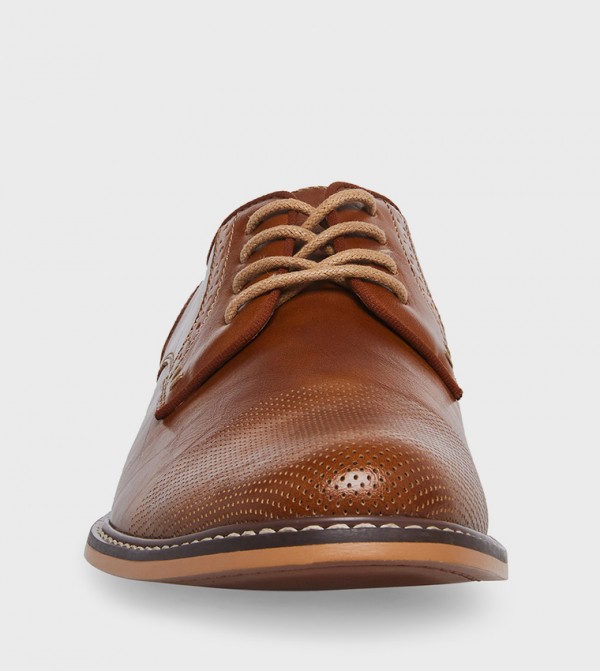 Steve Madden  Formal Shoes - Tan Formal Lace-Up Shoes