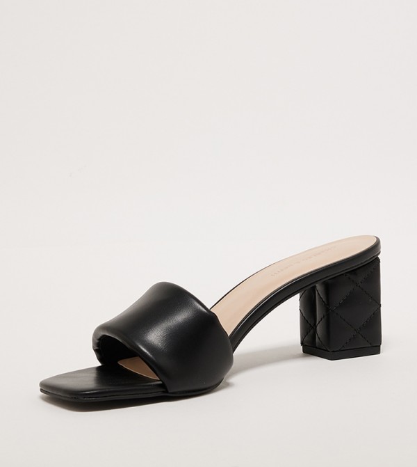 Charles & Keith  Sandals - Black Heels