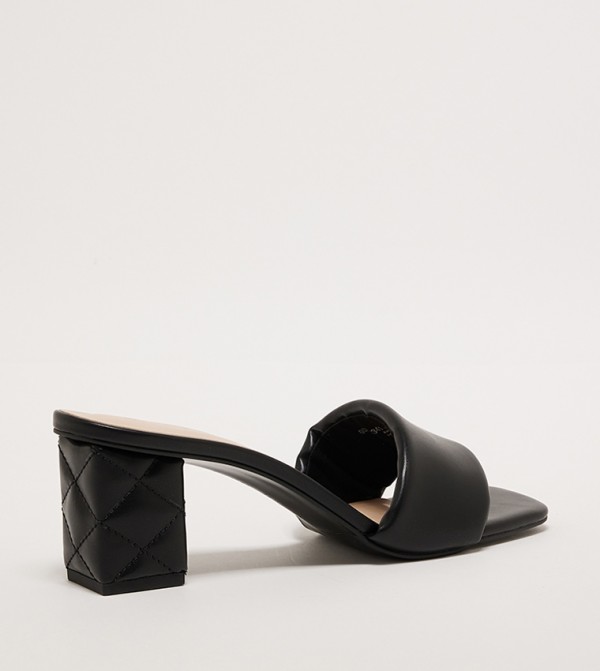 Charles & Keith  Sandals - Black Heels