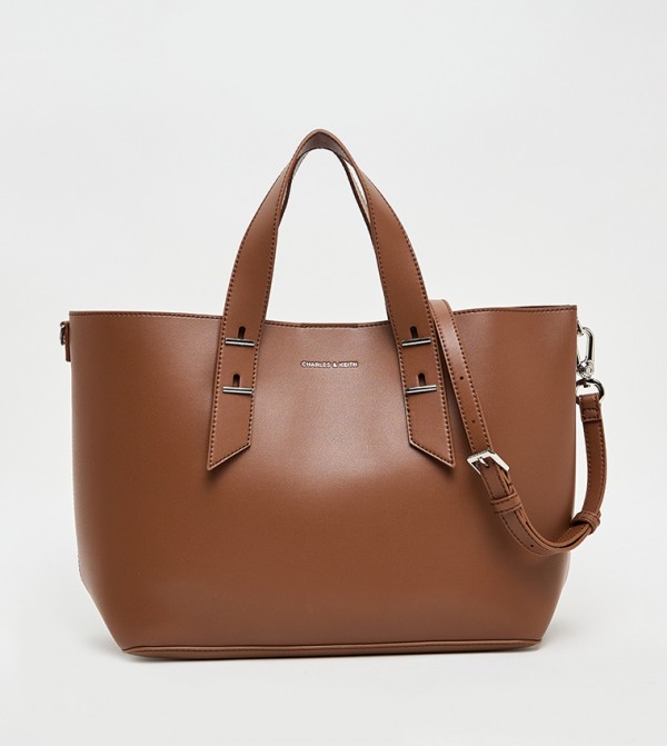 Charles & Keith Charles & Keith - Tan Tote Bags