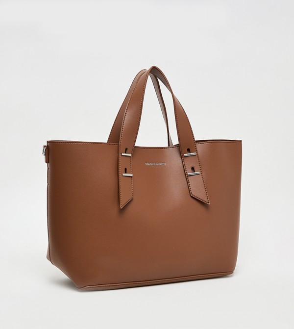 Charles & Keith Charles & Keith - Tan Tote Bags