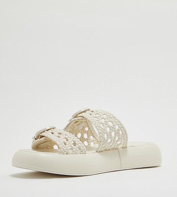 Charles & Keith Charles & Keith - Cream Platforms