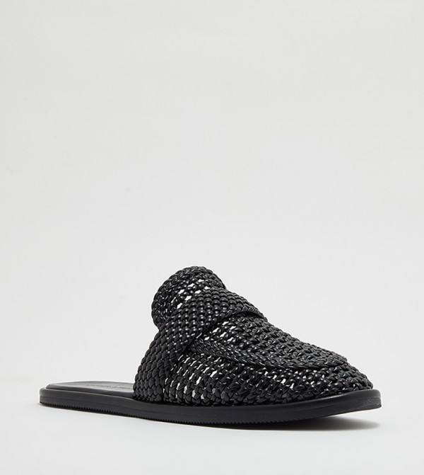 Charles & Keith Charles & Keith - Black Casual Slip-ons