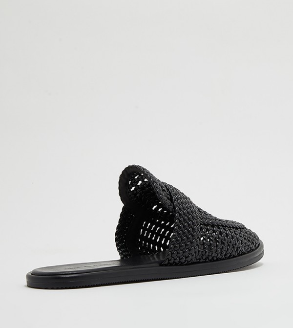 Charles & Keith Charles & Keith - Black Casual Slip-ons