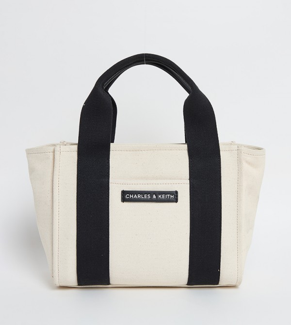 Charles & Keith Charles & Keith - Off White Tote Bags