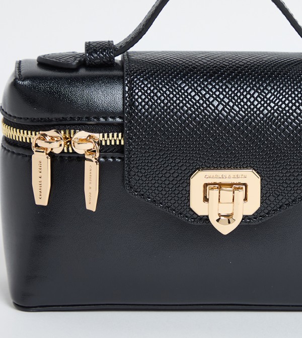 Charles & Keith Charles & Keith - Black Handheld Bags