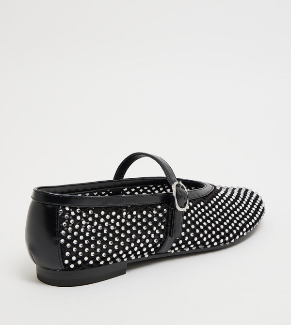 Charles & Keith  Mary Janes - Black Mary Janes