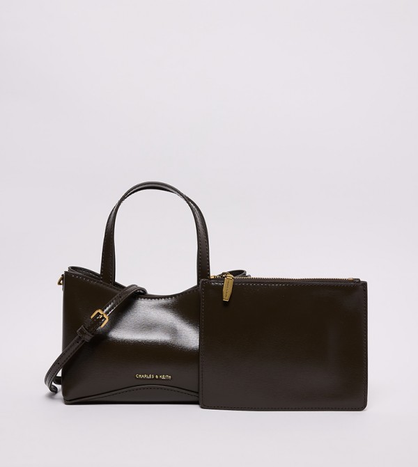 Charles & Keith  aetopseller - Brown Shoulder bags