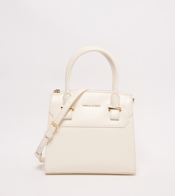 Charles & Keith  Bags - Cream Handheld Bags