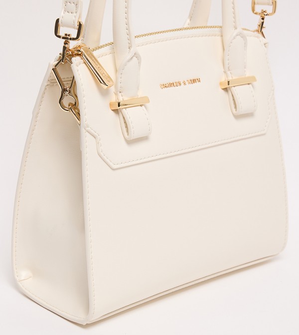Charles & Keith  Bags - Cream Handheld Bags
