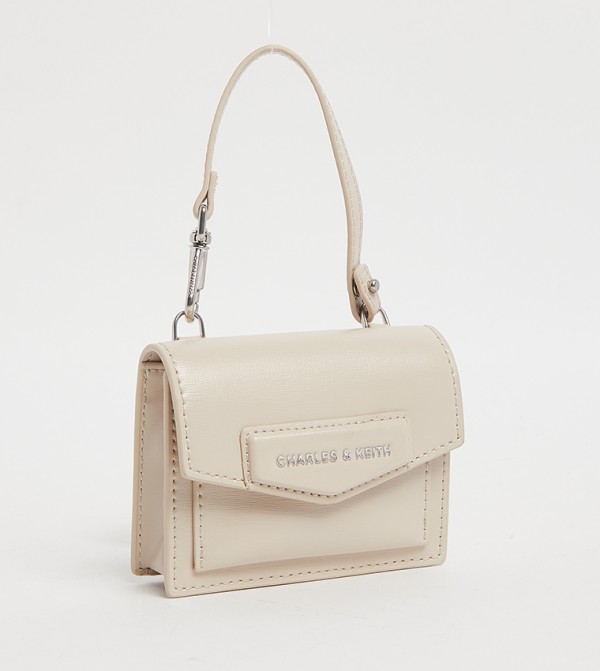 Charles & Keith Charles & Keith - Off White Mini Bags