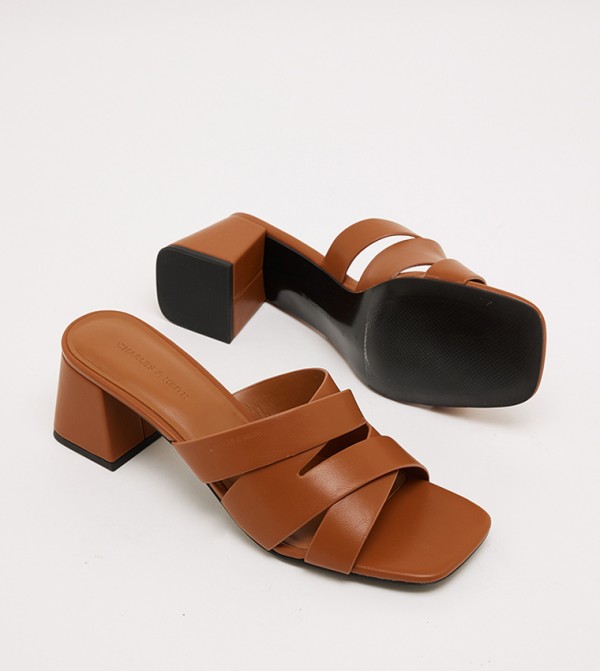 Charles & Keith  Shoes - Gold Heels