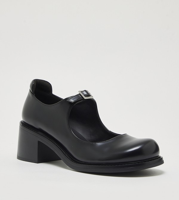 Charles & Keith  Mary Janes - Black Mary Janes