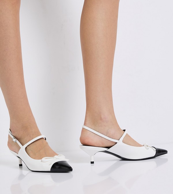Charles & Keith Charles & Keith - White Pumps