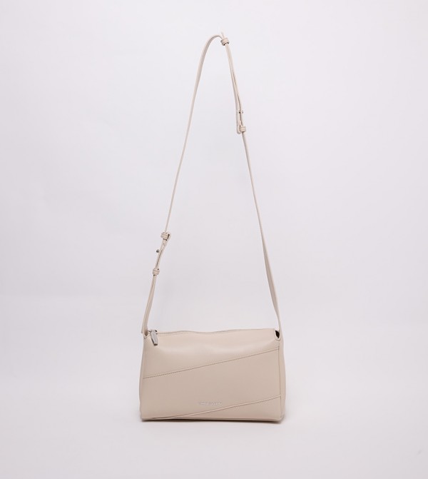 Charles & Keith  Bags - Beige Cross Body Bags