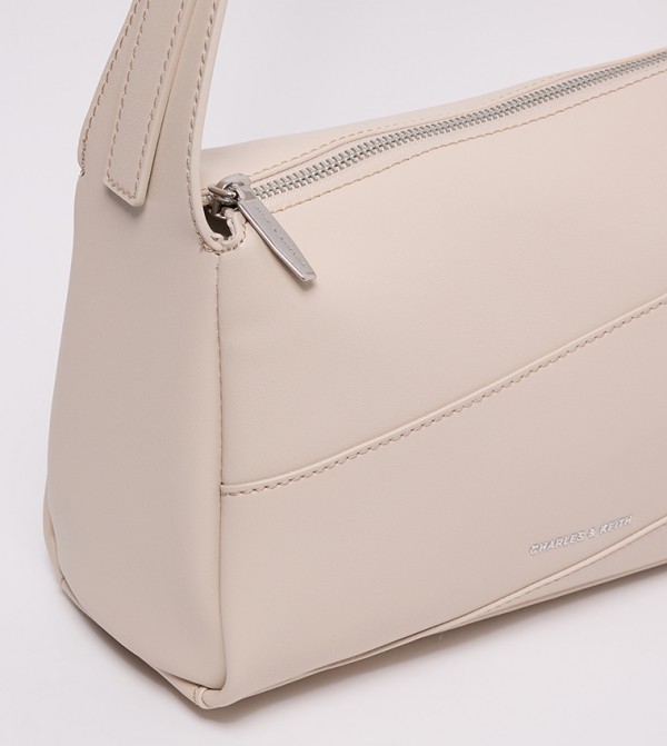 Charles & Keith  Bags - Beige Cross Body Bags
