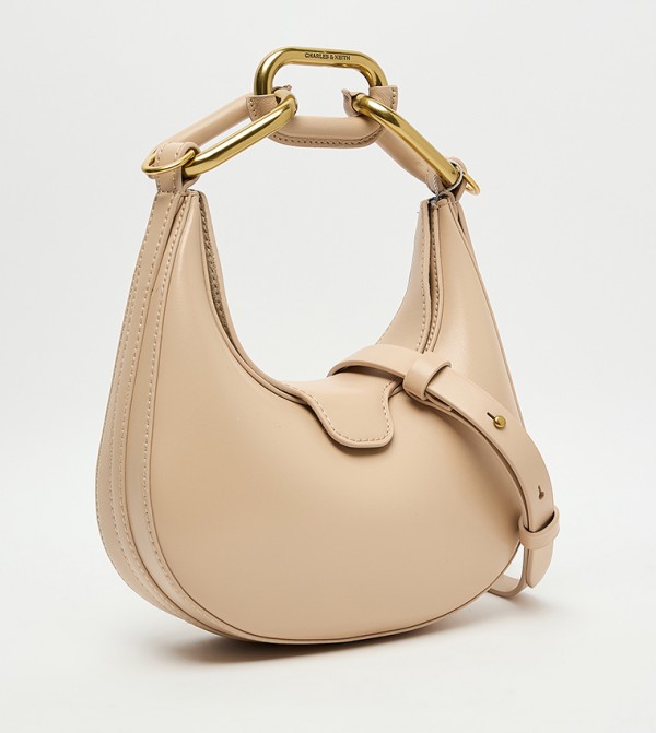 Charles & Keith  Bags - Beige Hobo Bags