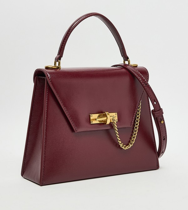 Charles & Keith Charles & Keith - Maroon Handheld Bags
