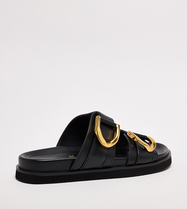 تشارلز آند كيث تشارلز آند كيث - أسود Flat Sandals