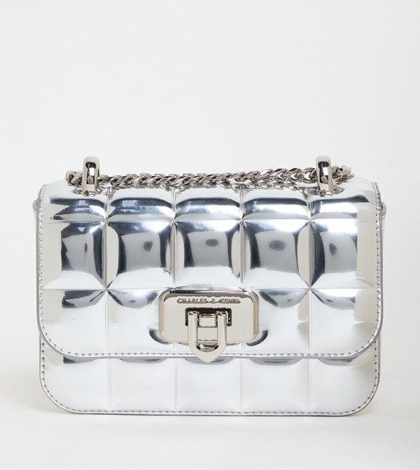 Charles & Keith Charles & Keith - Silver Cross Body Bags