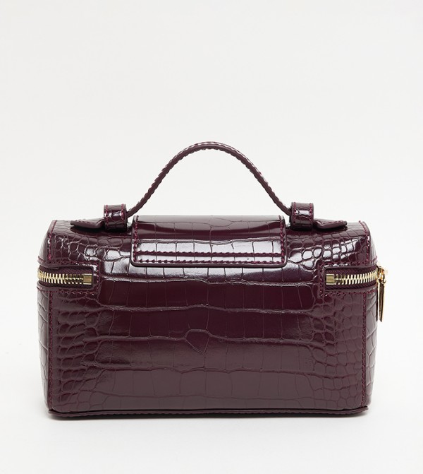 Charles & Keith Charles & Keith - Burgundy Handheld Bags