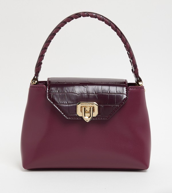 Charles & Keith  - Burgundy Handheld Bags