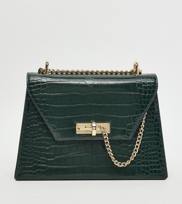 Charles & Keith  Handbags - Green Shoulder bags