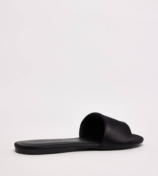 Charles & Keith Charles & Keith - Black Flat Sandals