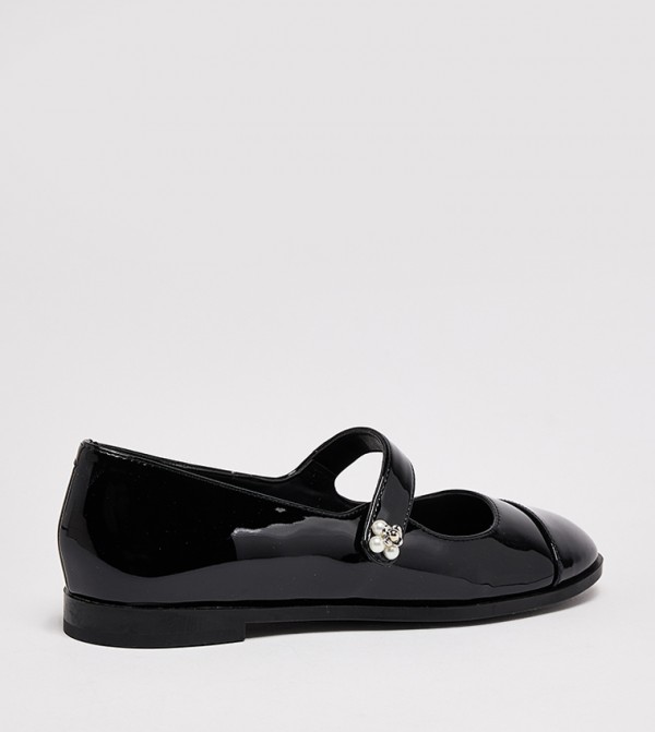 Charles & Keith  Mary Janes - Black Mary Janes