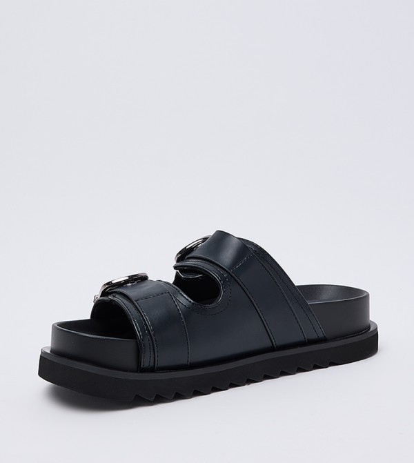 Charles & Keith Charles & Keith - Black Flat Sandals