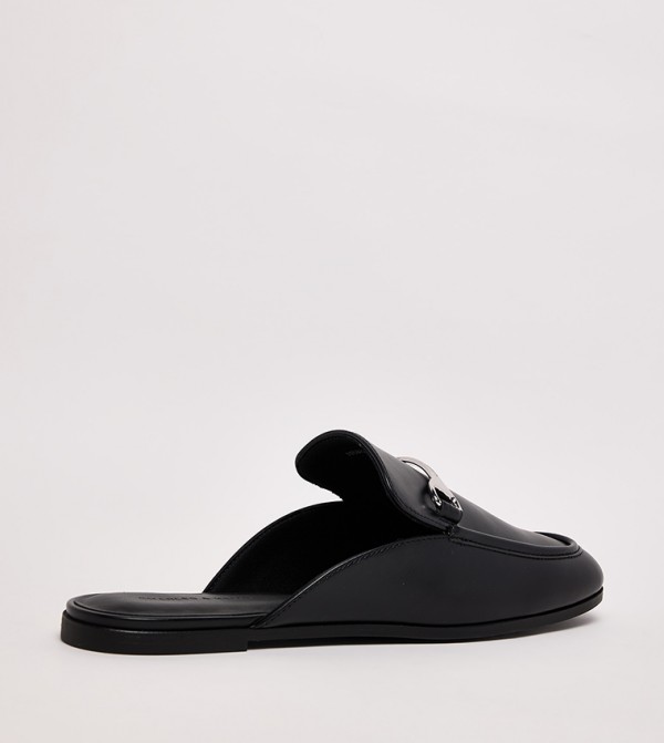 Charles & Keith  Slip-Ons - Black Casual Slip-ons