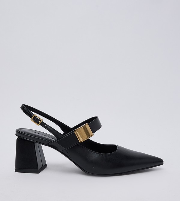 Charles & Keith Women - Black Pumps