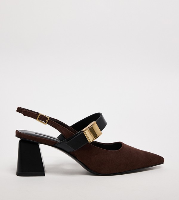 Charles & Keith Women - Brown Pumps
