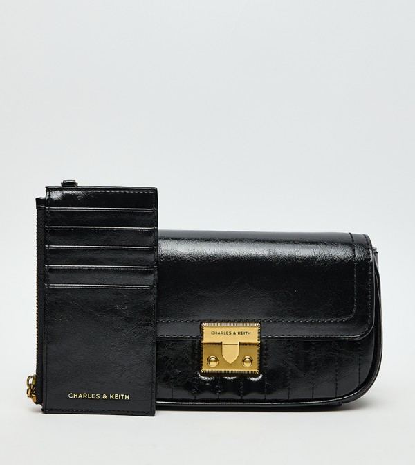 Charles & Keith Charles & Keith - Black Shoulder bags
