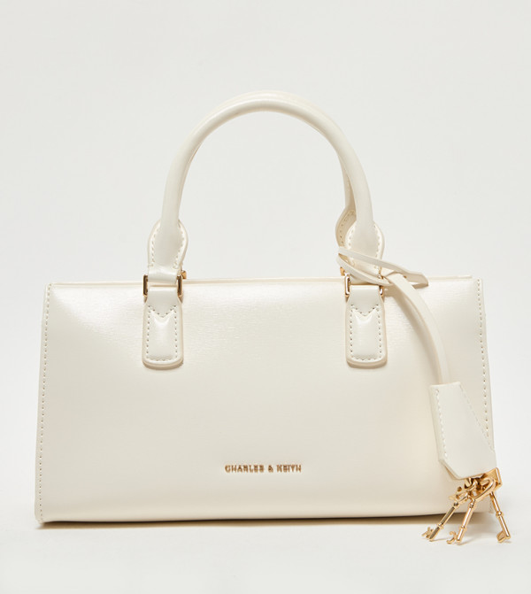 Charles & Keith Bags - Cream Handheld Bags