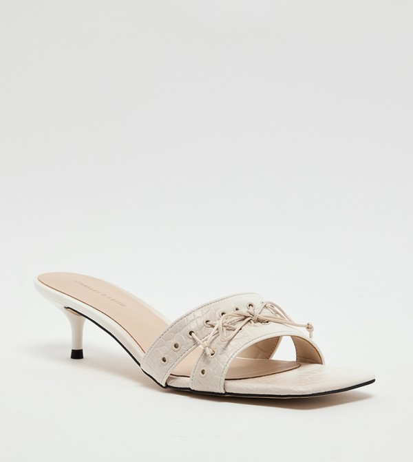 Charles & Keith Charles & Keith - Beige Heels