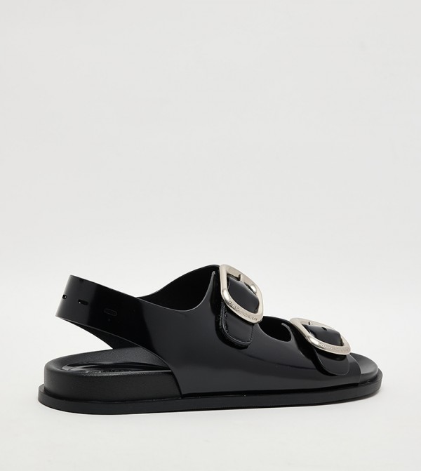 Charles & Keith Charles & Keith - Black Flat Sandals