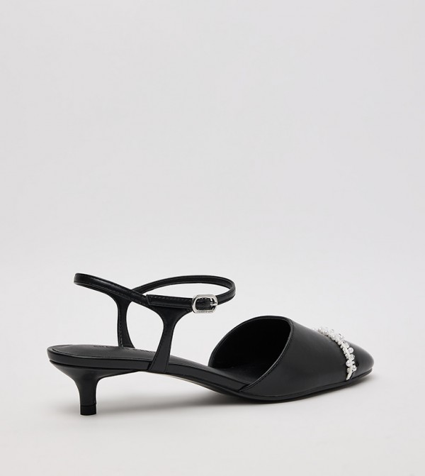 Charles & Keith  Sandals - Black Heels