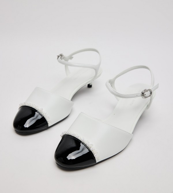 Charles & Keith Charles & Keith - White Heels