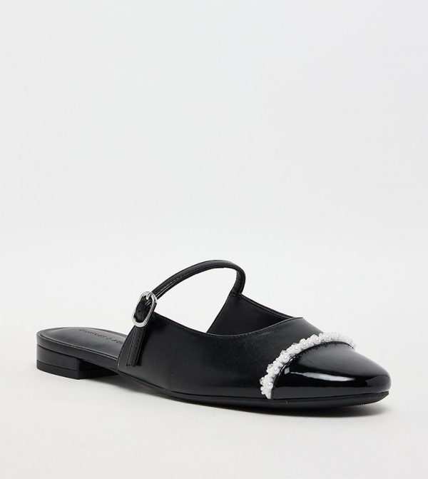 Charles & Keith Charles & Keith - Black Casual Slip-ons