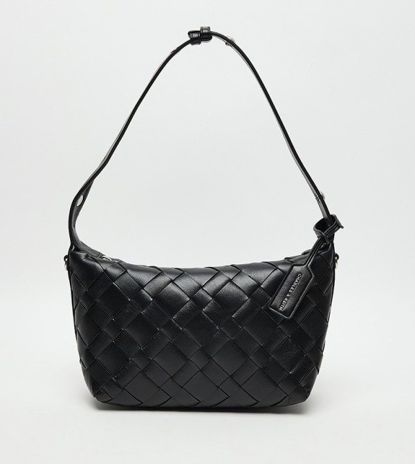 Charles & Keith Women - Black Shoulder bags