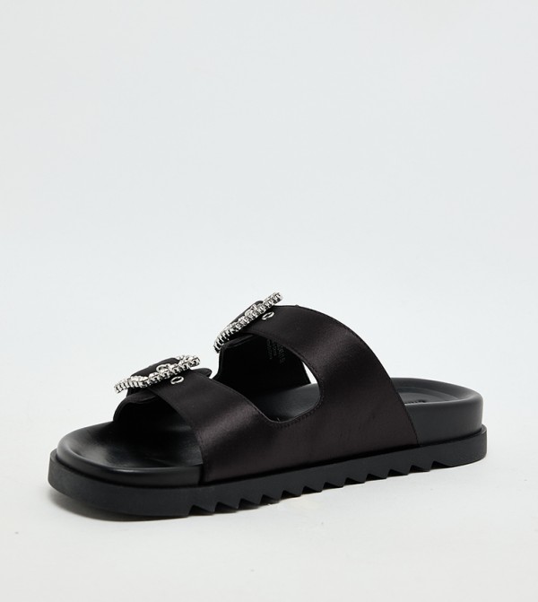 Charles & Keith Charles & Keith - Black Flat Sandals