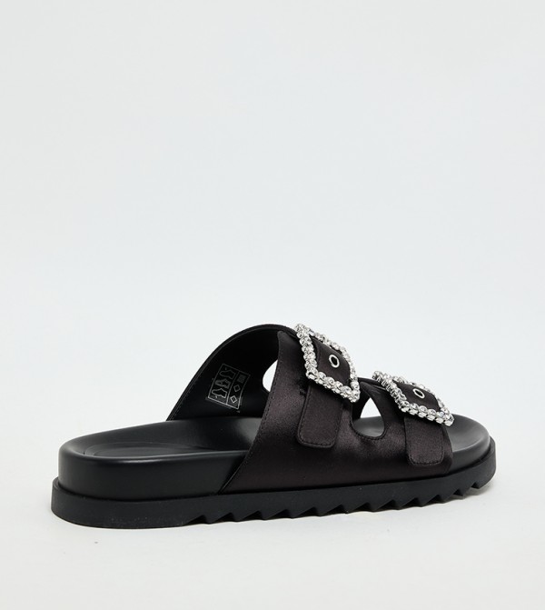 Charles & Keith Charles & Keith - Black Flat Sandals